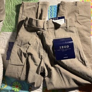 Izod Corduroy Pants in Tan
